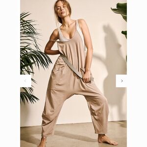 New Never Worn Hot Shot Onesie by FP Movement| Free People| Mocha Latte| Small